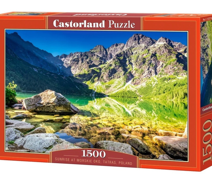 Puzzle - Castorland - Alba a Morskie Oko, Tatra, Polonia