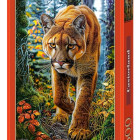 Puzzle - Castorland - Leone di montagna nella foresta