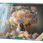 Puzzle - Castorland - Peonie pastello