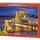 Puzzle - Castorland - Vista di Budapest al tramonto