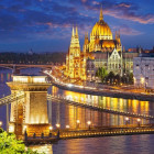 Puzzle - Castorland - Vista di Budapest al tramonto