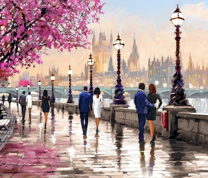 Puzzle - Castorland - Lungo il fiume