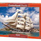 Puzzle - Castorland - Nave alta che lascia il porto