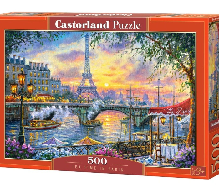 Puzzle - Castorland - L ora del tè a Parigi
