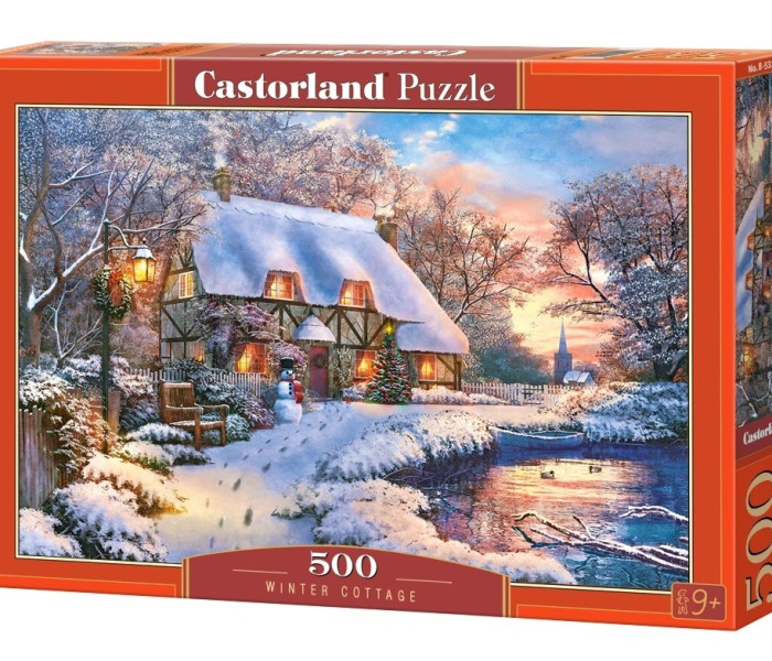 Puzzle - Castorland - Cottage invernale