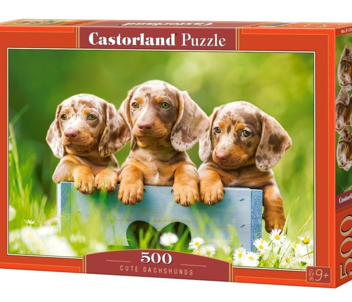 Puzzle - Castorland - Bassotti carini