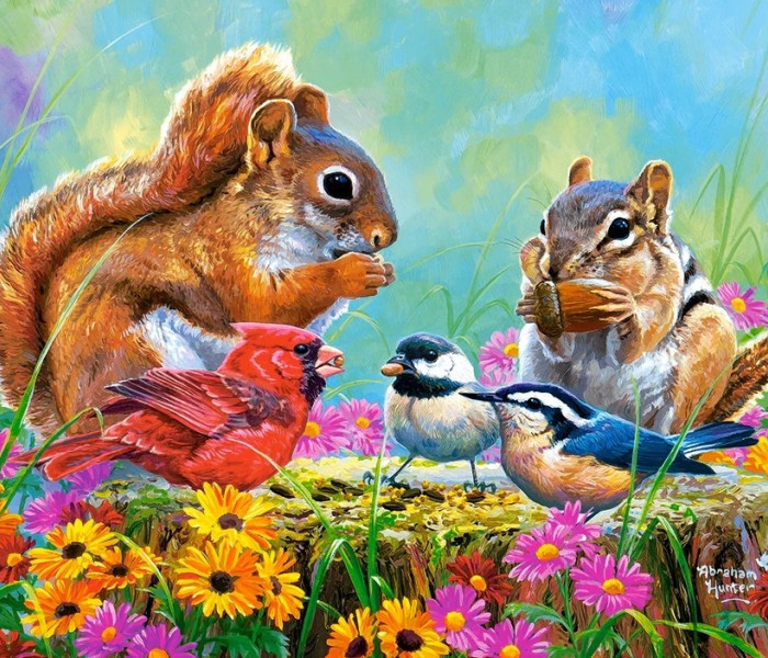 Puzzle - Castorland - Ora della merenda