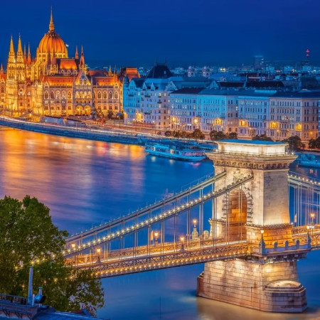 Budapest di notte