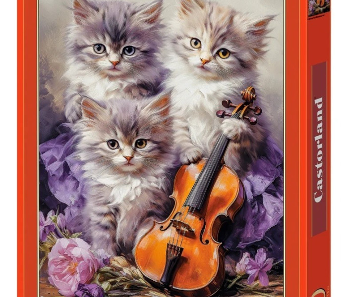 Puzzle - Castorland - Gattini musicali