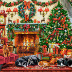 Puzzle - Castorland - Caminetto accogliente