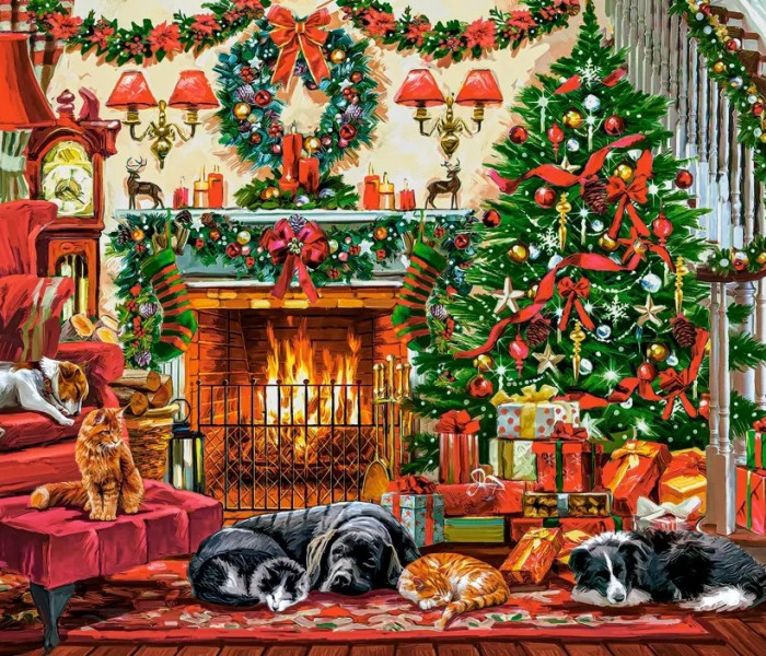 Puzzle - Castorland - Caminetto accogliente