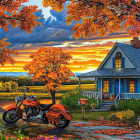 Puzzle - Castorland - Giro d autunno