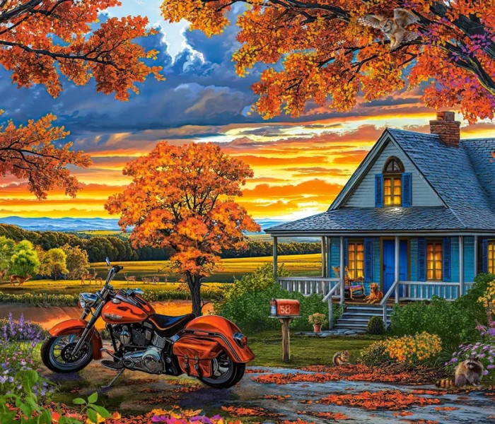 Puzzle - Castorland - Giro d autunno