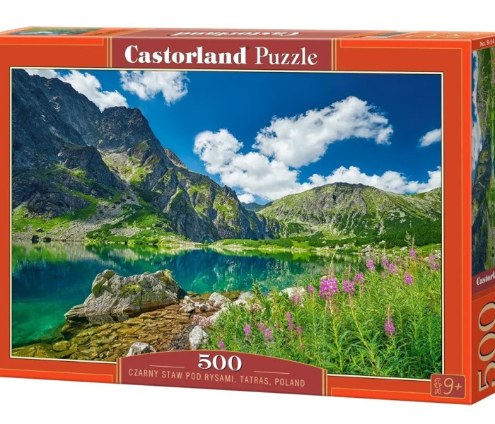 Puzzle - Castorland - Czarny Staw pod Rysami, Tatra, Polonia