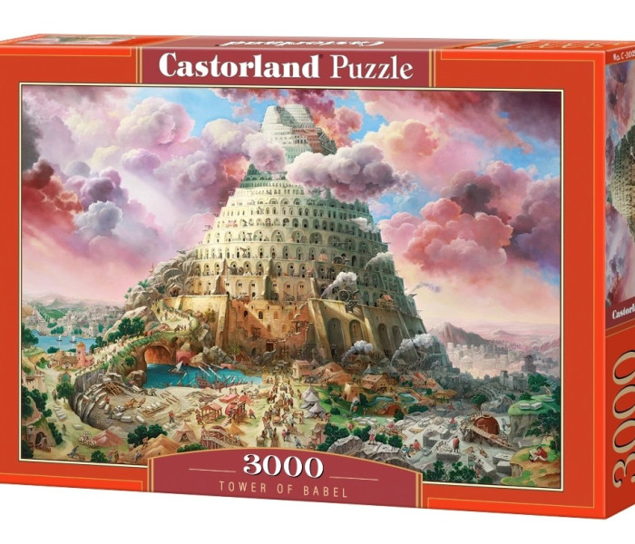 Puzzle - Castorland - Torre di Babele