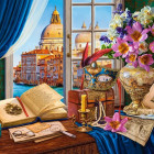 Puzzle - Castorland - Natura morta veneziana