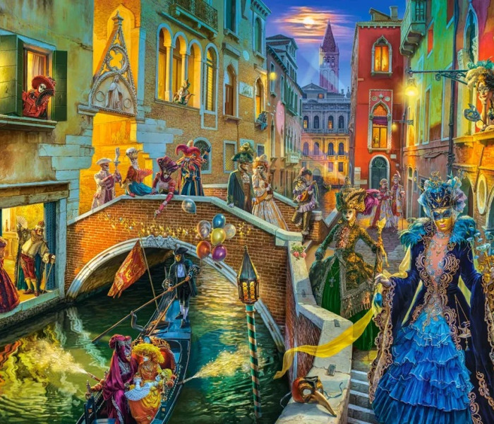 Puzzle - Castorland - Carnevale di Venezia
