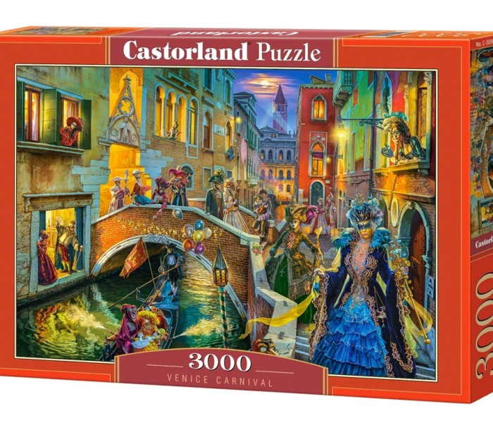 Puzzle - Castorland - Carnevale di Venezia