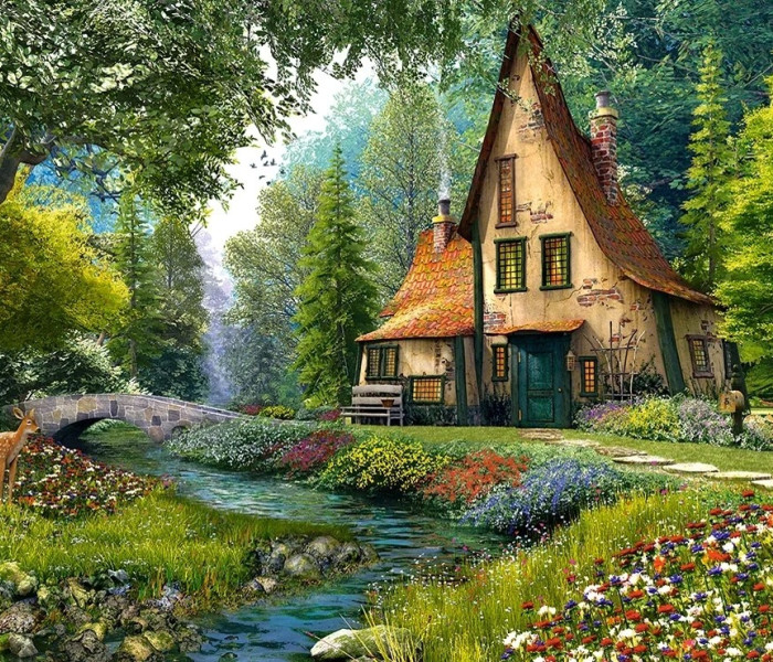 Puzzle - Castorland - Cottage Toadstool