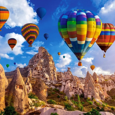 Palloncini colorati, Cappadocia