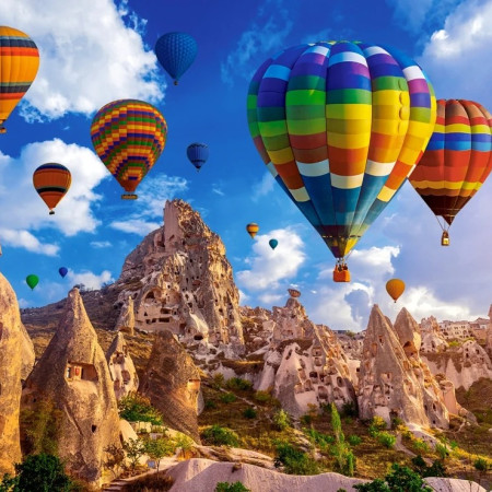 Palloncini colorati, Cappadocia