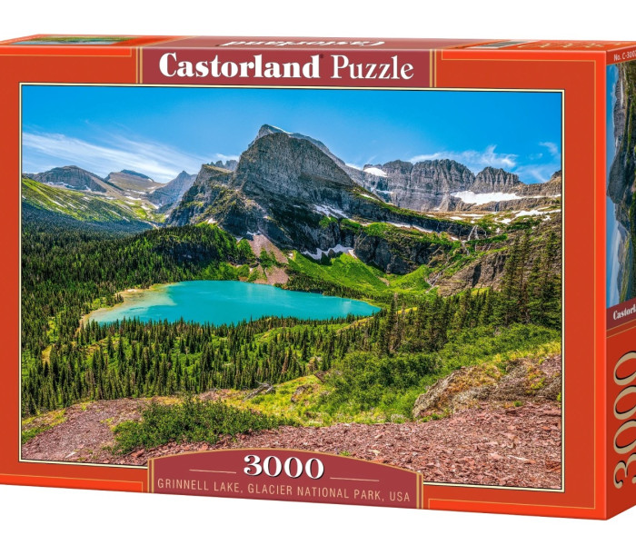 Puzzle - Castorland - Lago Grinnell, Parco Nazionale dei Ghiacciai