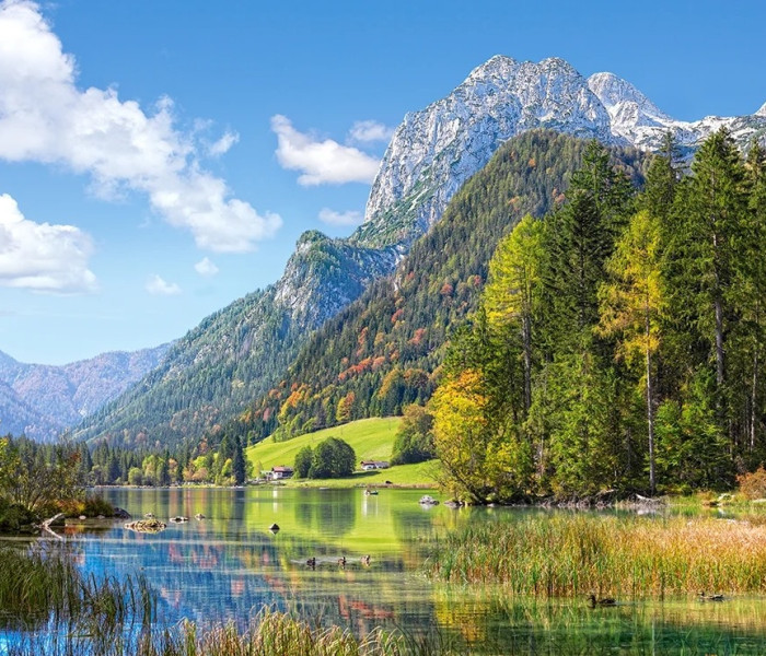 Puzzle - Castorland - Chalet nelle Alpi