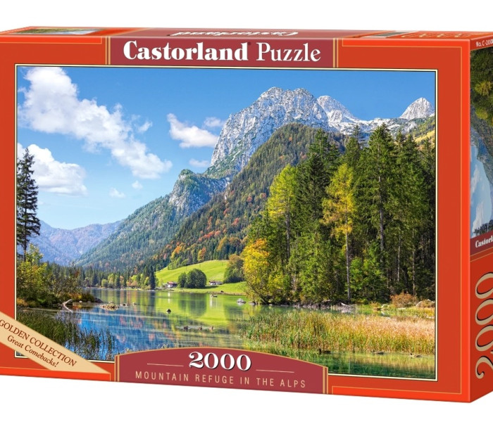 Puzzle - Castorland - Chalet nelle Alpi