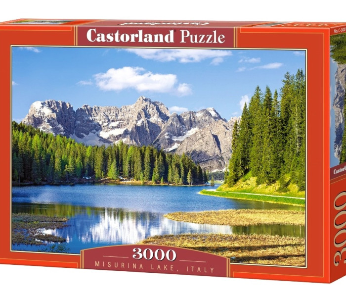 Puzzle - Castorland - Lago di Misurina, Italia