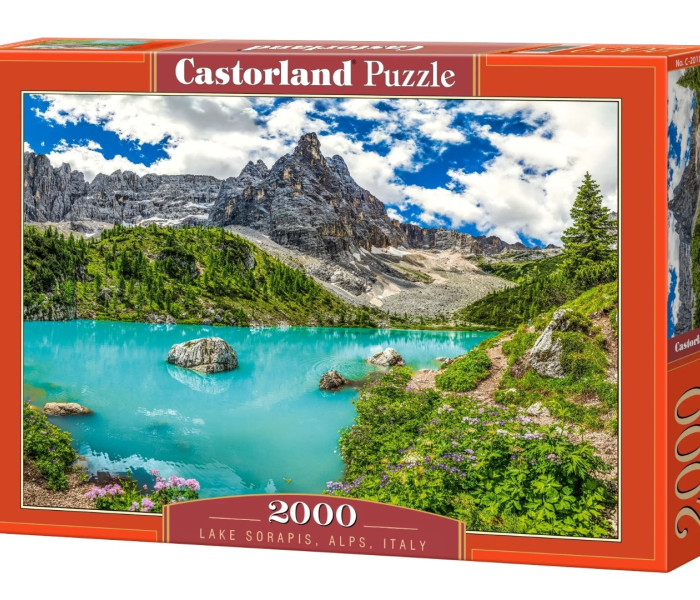 Puzzle - Castorland - Lago Sorapis, Alpi, Italia