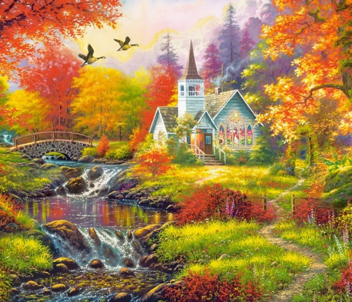 Puzzle - Castorland - Vibrazioni autunnali