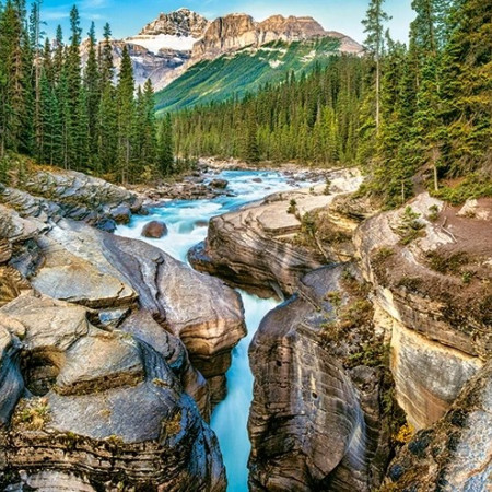 Mistaya Canyon, Parco Nazionale di Banff, Canada