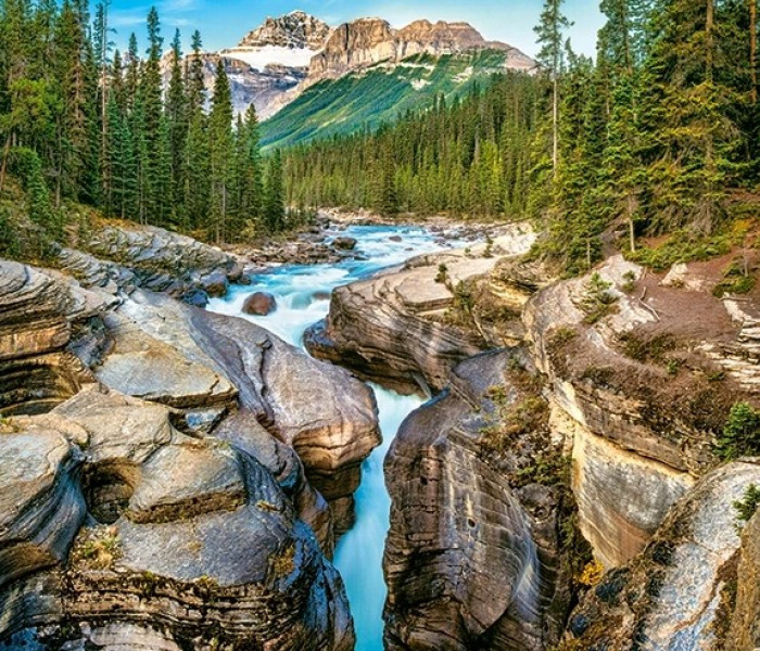 Puzzle - Castorland - Mistaya Canyon, Parco Nazionale di Banff, Canada