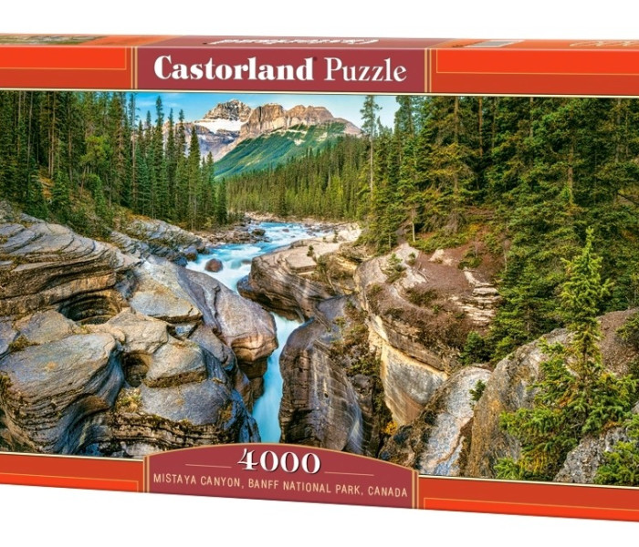 Puzzle - Castorland - Mistaya Canyon, Parco Nazionale di Banff, Canada