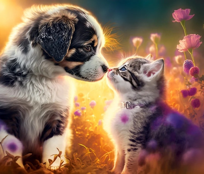 Puzzle - Castorland - Una nuova amicizia