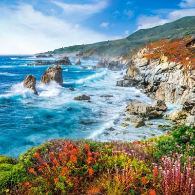 Costa di Big Sur, California, USA