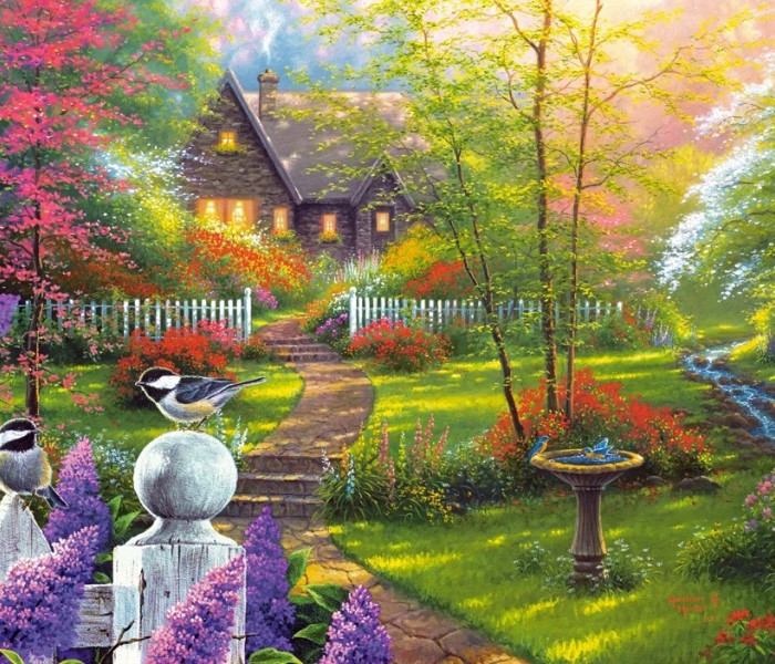 Puzzle - Castorland - Giardino segreto