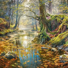 Puzzle - Castorland - Ricordo della foresta autunnale