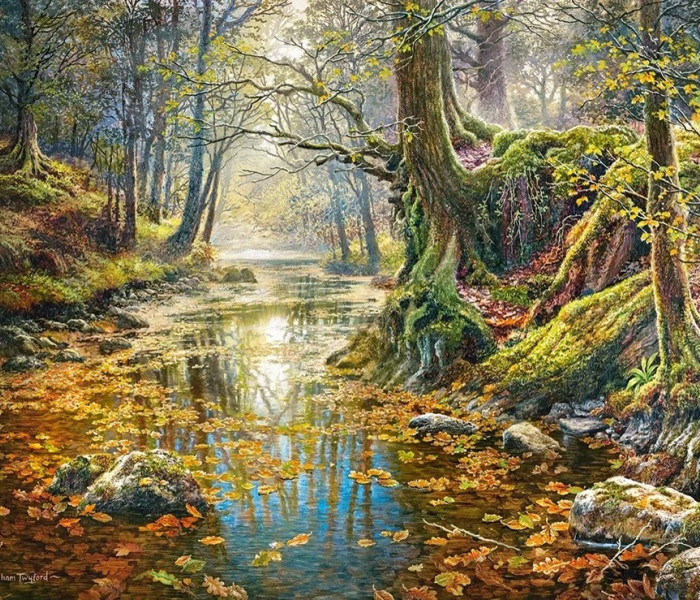 Puzzle - Castorland - Ricordo della foresta autunnale