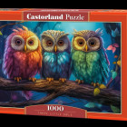 Puzzle - Castorland - Tre piccoli gufi