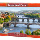 Puzzle - Castorland - Ponti della Moldava a Praga