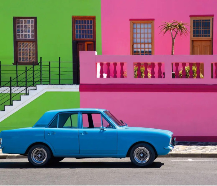 Puzzle - Clementoni - Macchina blu