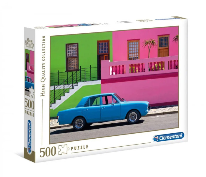Puzzle - Clementoni - Macchina blu