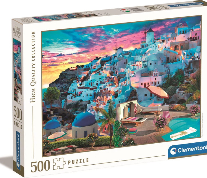 Puzzle - Clementoni - Santorini, Grecia