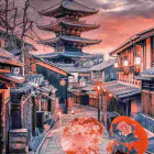 Puzzle - Clementoni - Sera a Kyoto