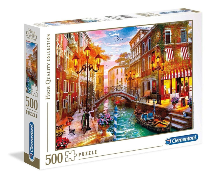 Puzzle - Clementoni - Tramonto su Venezia