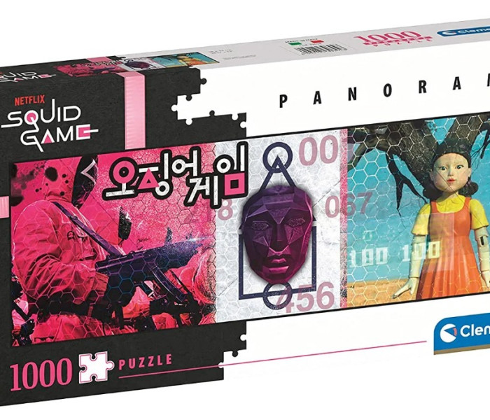 Puzzle - Clementoni - Netflix - Squid Game - Puzzle Panoramico
