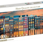 Puzzle - Clementoni - Amsterdam vibrante - Puzzle Panoramico