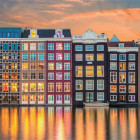 Puzzle - Clementoni - Amsterdam vibrante - Puzzle Panoramico