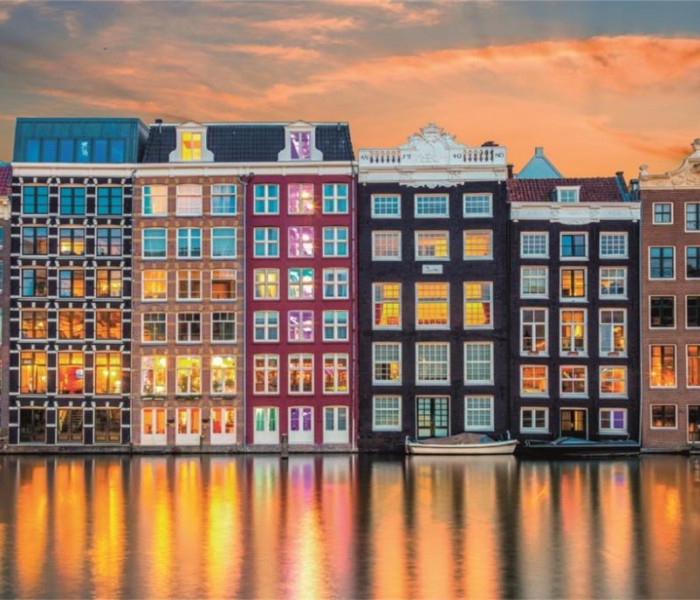 Puzzle - Clementoni - Amsterdam vibrante - Puzzle Panoramico